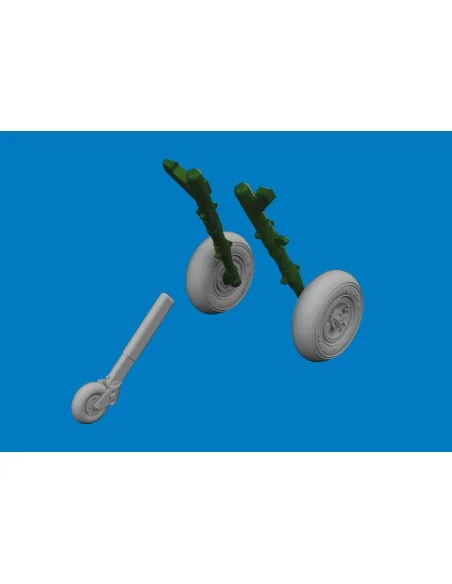 Spitfire Mk.V wheels for Eduard, 1/72 - Eduard Accessories 672434