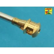 U.S 90 mm M3 barrel with muzzle brake for T26E3, Pershing, 1/35 - A...