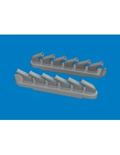 [NO_DESC] P-51D exhaust stacks PRINT for Arma Hobby, 1/72 - Eduard ... 2