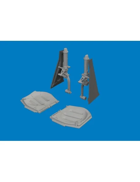 P-51D undercarriage legs PRINT for Arma Hobby, 1/72 - Eduard Access...