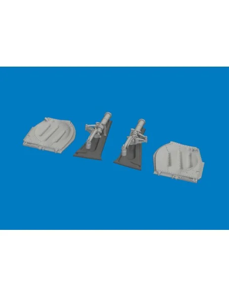 P-51D undercarriage legs PRINT for Arma Hobby, 1/72 - Eduard Access...