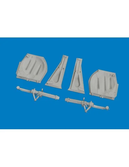 P-51D undercarriage legs PRINT for Arma Hobby, 1/72 - Eduard Access...