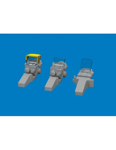 P-51D gun sights PRINT for Arma Hobby, 1/72 - Eduard Accessories 67...