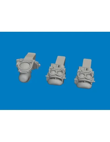 P-51D gun sights PRINT for Arma Hobby, 1/72 - Eduard Accessories 67...