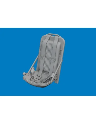 P-51D seat w/ integral seat belts PRINT for Arma Hobby, 1/72 - Edua...