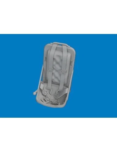 P-51D seat w/ integral seat belts PRINT for Arma Hobby, 1/72 - Edua...