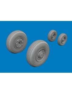 F-14D wheels for Tamiya, 1/72 - Eduard Accessories 672449