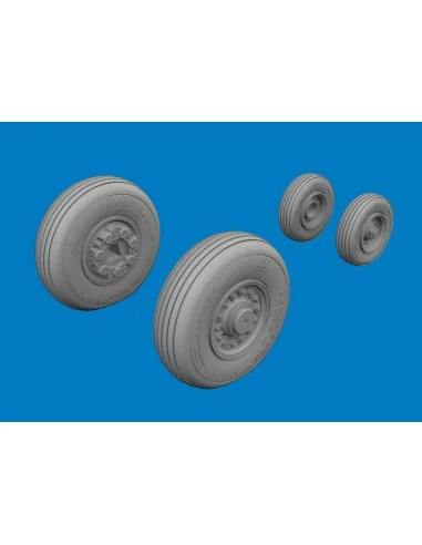 F-14D wheels for Tamiya, 1/72 - Eduard Accessories 672449