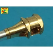 U.S 90 mm M3 barrel with muzzle brake for T26E3, Pershing, 1/35 - A...