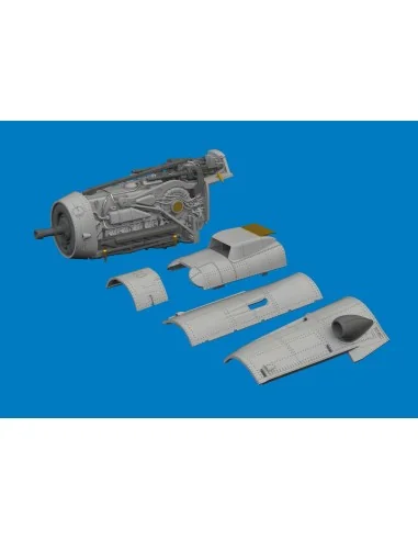 Bf 109K-4 engine PRINT 1/72 for Eduard, 1/72 - Eduard Accessories 6...