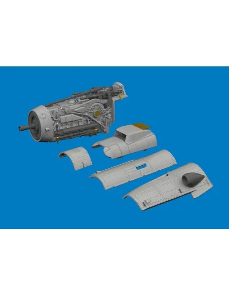 Bf 109K-4 engine PRINT 1/72 for Eduard, 1/72 - Eduard Accessories 6...