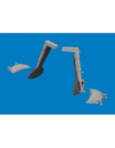 Bf 109K-4 undercarriage legs PRINT for Eduard, 1/72 - Eduard Access...