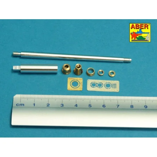 Barrel for German 8, 8cm Kw.K 43 (L/71) gun used on Tiger B Hensche...