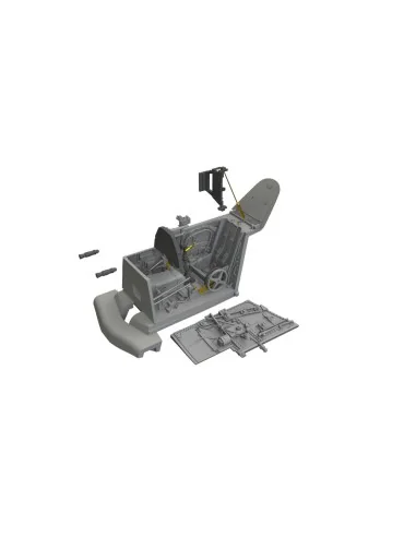 [NO_DESC] Bf 109K-4 cockpit PRINT for Eduard, 1/72 - Eduard Accesso...