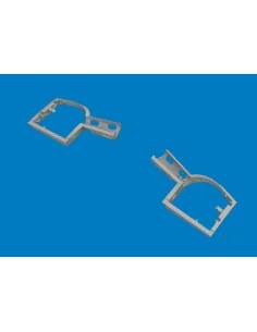 Bf 109K-4 wheel bays PRINT 1/72 for Eduard, 1/72 - Eduard Accessori...