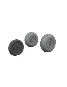 Me 262 wheels for Arma Hobby, 1/72 - Eduard Accessories 672461