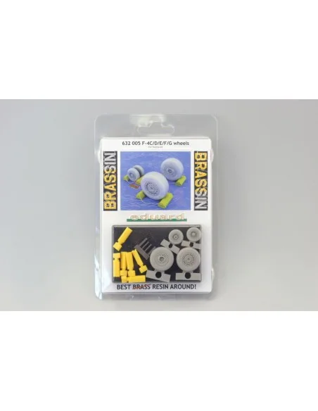 F-4C/D/E/F/G wheels for Tamiya, 1/32 - Eduard Accessories 632005