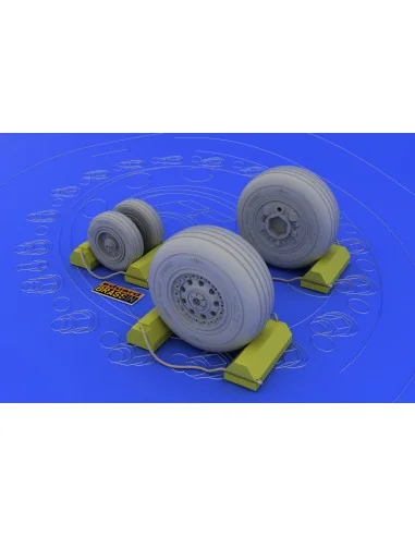 F-4J/S wheels for Tamiya, 1/32 - Eduard Accessories 632006
