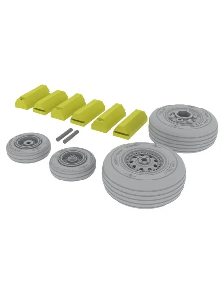 F-4J/S wheels for Tamiya, 1/32 - Eduard Accessories 632006