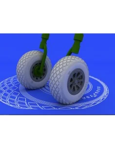 [NO_DESC] P-51 wheels for Tamiya, 1/32 - Eduard Accessories 632015