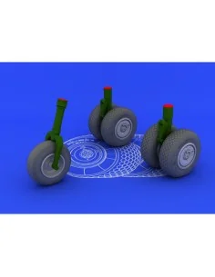 He 219 wheels for Revell, 1/32 - Eduard Accessories 632016