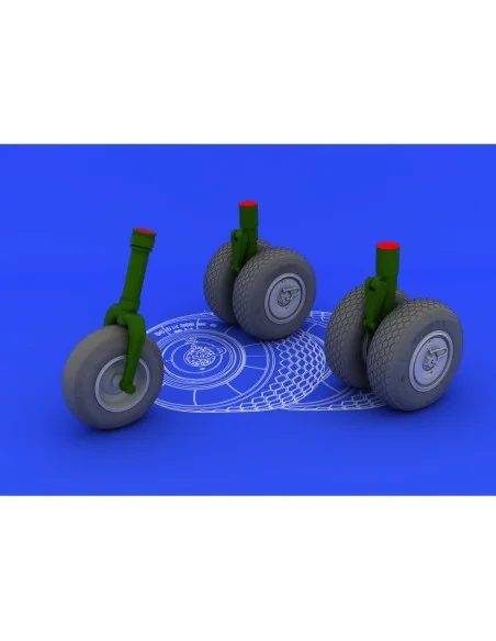 He 219 wheels for Revell, 1/32 - Eduard Accessories 632016