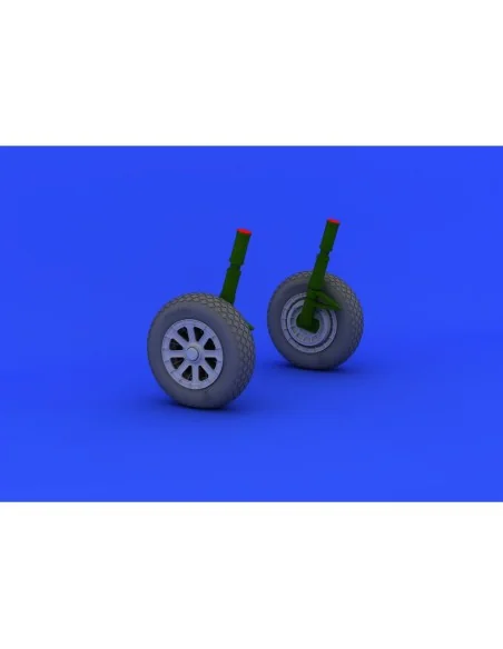 F4U-1 wheels for Tamiya, 1/32 - Eduard Accessories 632019