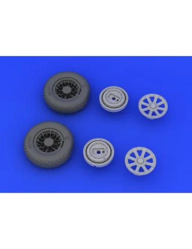 F4U-1 wheels for Tamiya, 1/32 - Eduard Accessories 632019