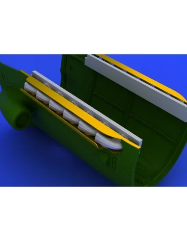 Bf 109G-6 exhaust stacks for Revell, 1/32 - Eduard Accessories 632020
