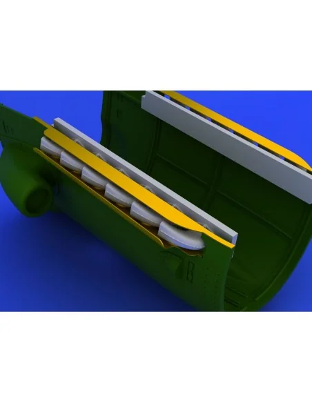 Bf 109G-6 exhaust stacks for Revell, 1/32 - Eduard Accessories 632020