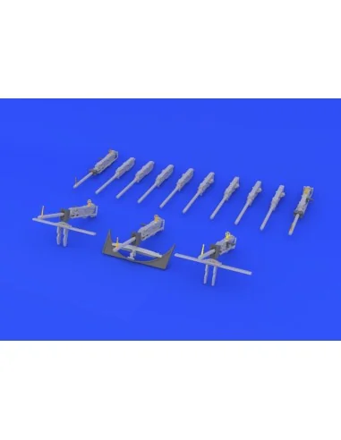 B-17G guns for HK Models, 1/72 - Eduard Accessories 632026
