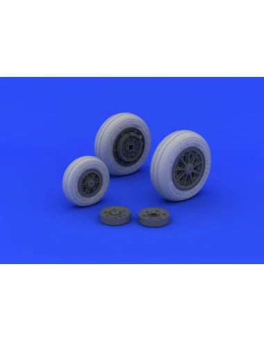 F-104 undercarriage wheels late for Ital, 1/32 - Eduard Accessories...