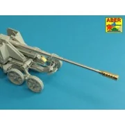 Gun barrel for German Rheinmetall 12, 8cm K44 L/55 Anti-Tank Gun, 1...