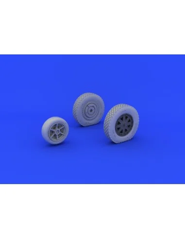 P-39 wheels late for KittyHawk, 1/32 - Eduard Accessories 632073