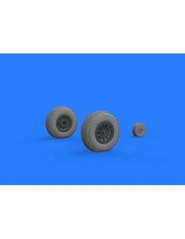 P-51D wheels for Revell, 1/32 - Eduard Accessories 632116