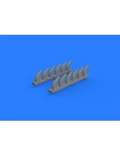 P-51D exhaust stacks for Revell, 1/32 - Eduard Accessories 632118