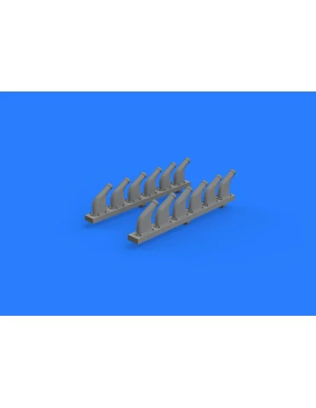 [NO_DESC] P-51D exhaust stacks for Revell, 1/32 - Eduard Accessorie...