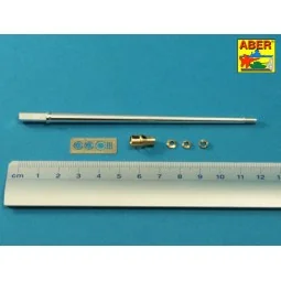 7,5 cm barrel with muzzle brake for Panther Ausf.A - Aber Models 35...