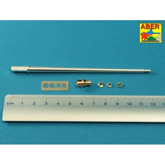 7,5 cm barrel with muzzle brake for Panther Ausf.A - Aber Models 35...