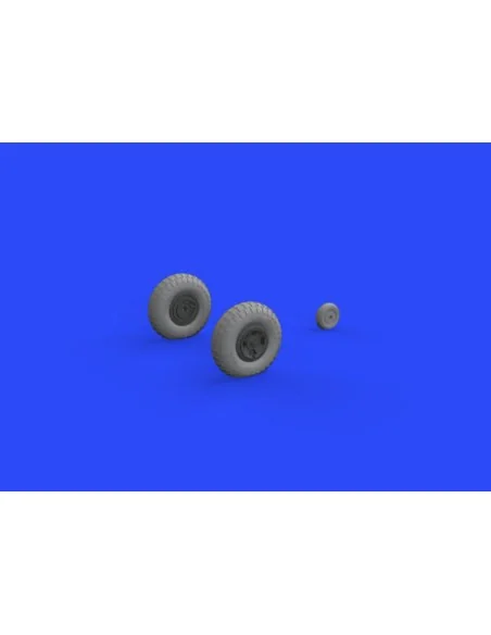 [NO_DESC] Spitfire Mk.IX wheels 4spoke w/pattern for Tamiya, 1/32 -...
