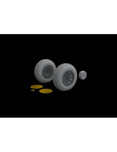 [NO_DESC] P-40N wheels for Trumpeter, 1/32 - Eduard Accessories 632143