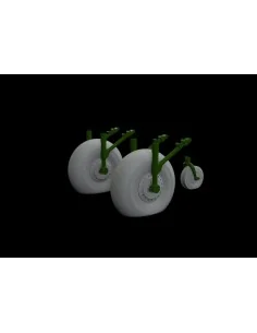 Lancaster wheels for HKM, 1/32 - Eduard Accessories 632144
