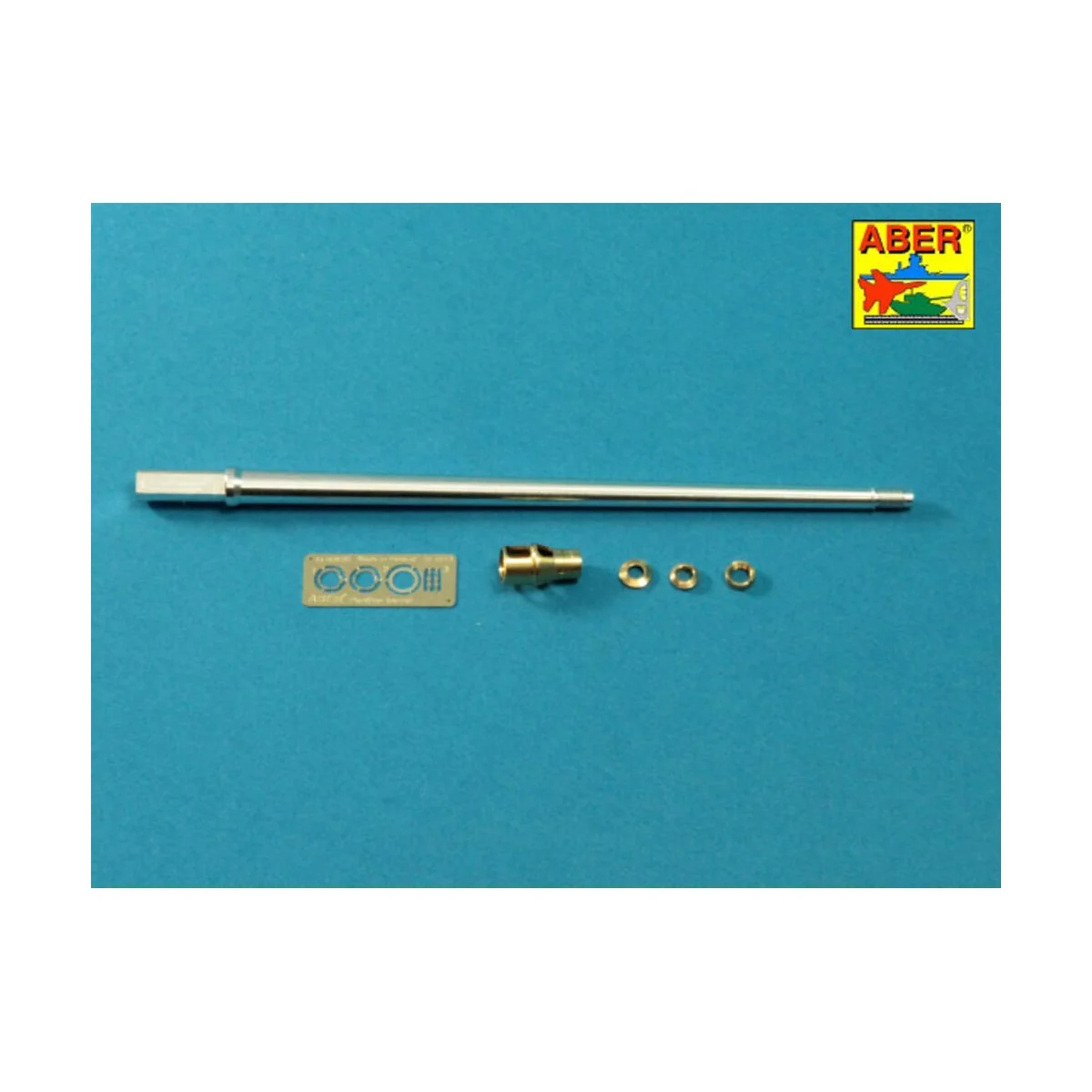 7, 5 cm barrel with muzzle brake for Panther Ausf.A, 1/35 - Aber Mo... 7, 5 cm barrel with muzzle brake for Panther Ausf.A, 1/35 - Aber Mo...