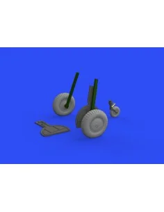 Bf 108 wheels for Eduard, 1/32 - Eduard Accessories 632150