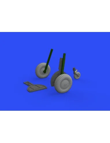 Bf 108 wheels for Eduard, 1/32 - Eduard Accessories 632150
