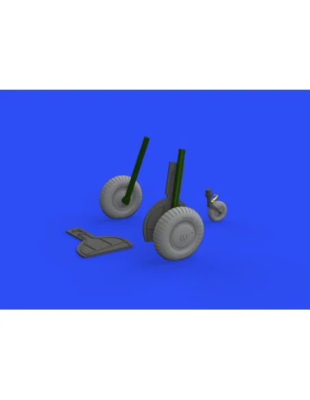 Bf 108 wheels for Eduard, 1/32 - Eduard Accessories 632150