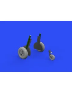 [NO_DESC] Bf 108 wheels spoked for Eduard, 1/32 - Eduard Accessorie...