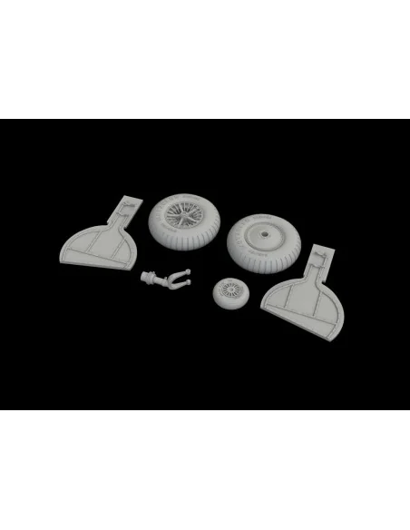 [NO_DESC] Bf 108 wheels spoked for Eduard, 1/32 - Eduard Accessorie...