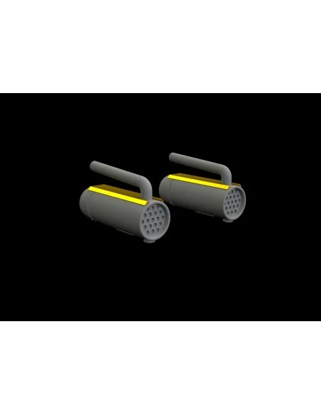 Bf 108 oil cooler for Eduard, 1/32 - Eduard Accessories 632157