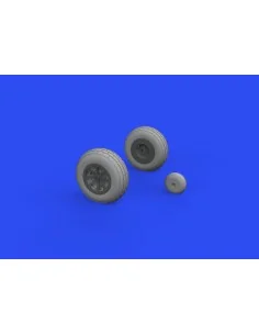 P-40E wheels for Trumpeter, 1/32 - Eduard Accessories 632160 2